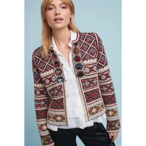 Anthropologie Small Aldomartins Inverness Cardigan